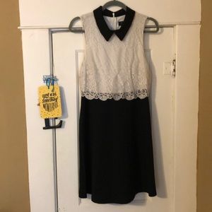 Jessica Simpson Lace Collar Dress